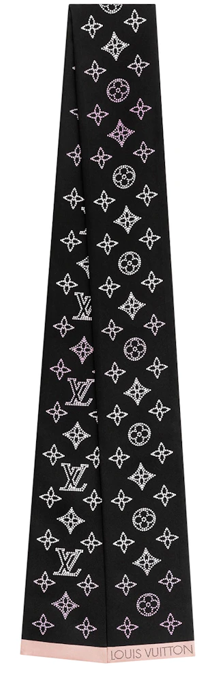 Louis Vuitton Mahina Flight Mode Classic Bandeau Mahina Monogram Black in  Silk - GB