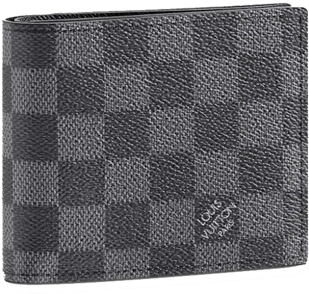 Louis Vuitton - Slender Wallet - Damier Canvas - Graphite - Men - Luxury