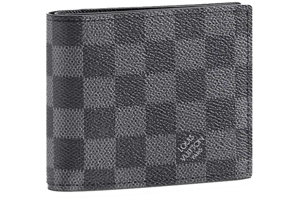 Louis Vuitton Marco Wallet Black/Grey in Canvas ES