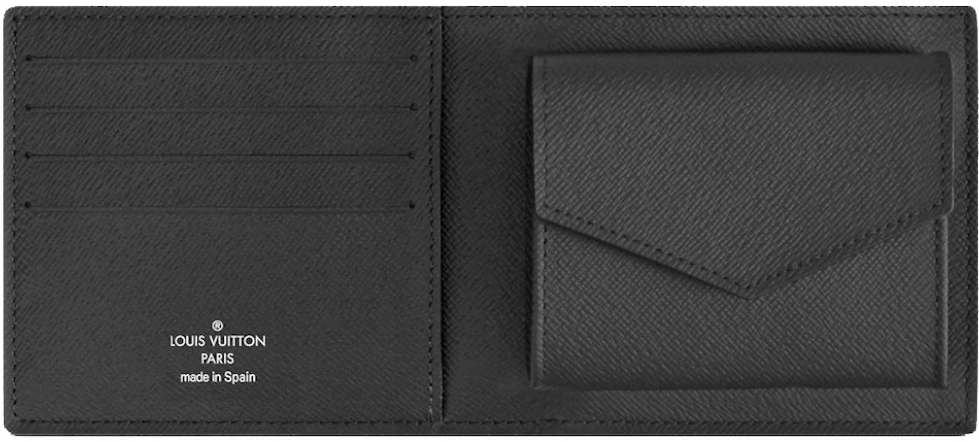 Louis Vuitton Marco Wallet Damier Graphite Black/Grey in Canvas - US