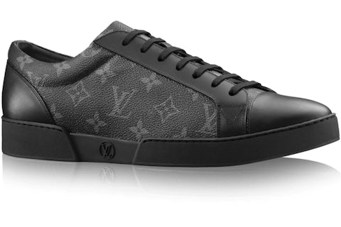 Louis vuitton black sneakers men discount