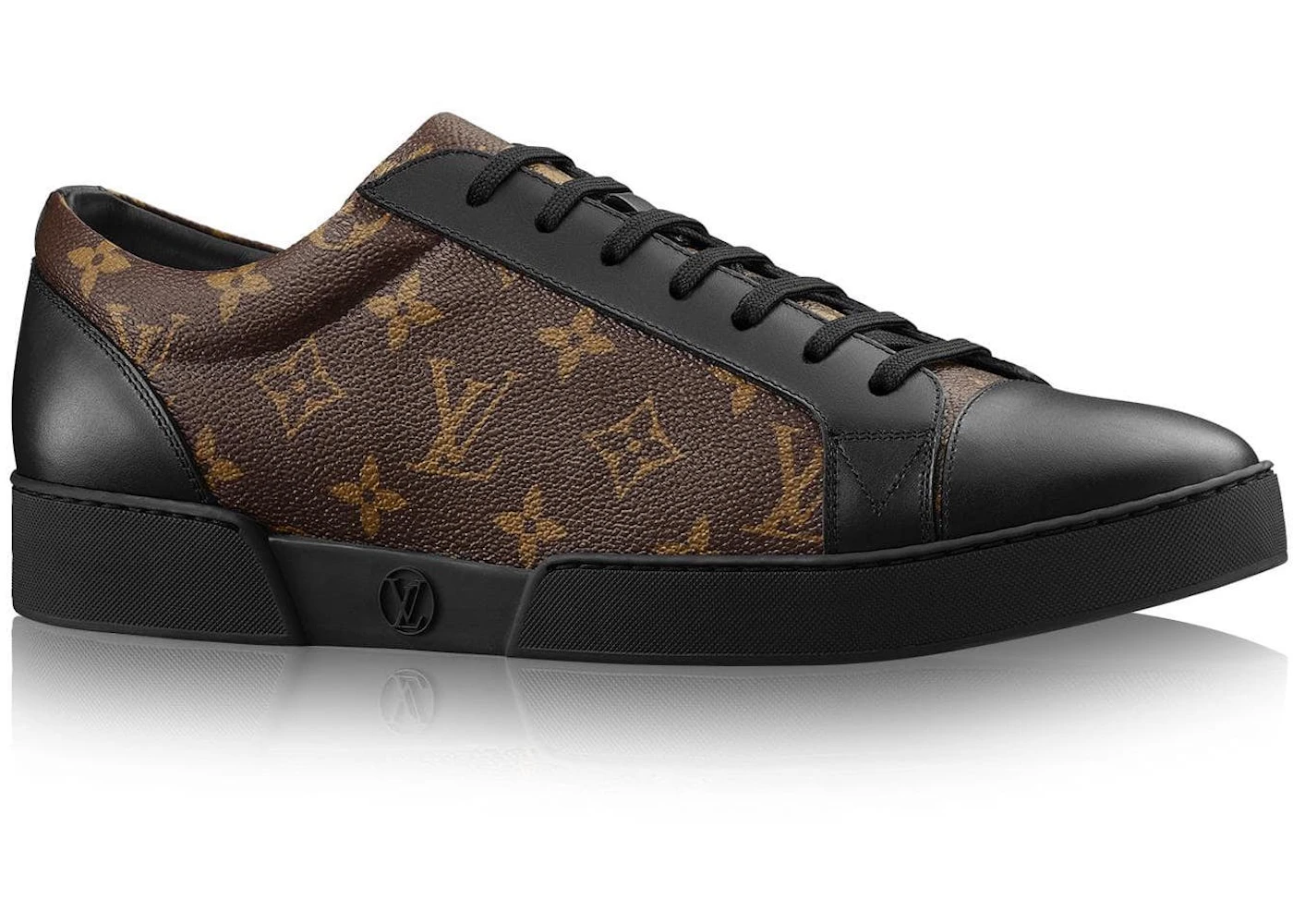 Louis Vuitton Monogram Sneakers Brown Match-Up US 9.5 Size