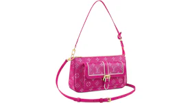 Louis Vuitton Maxi Multi Pochette Accessoires Fuchsia Pink