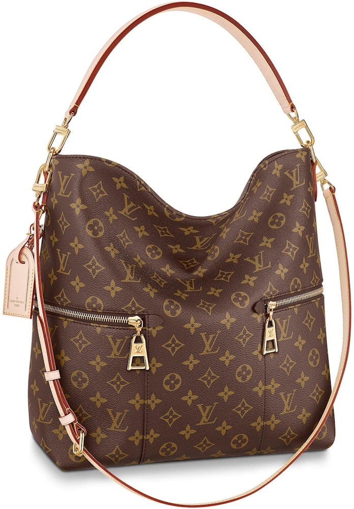 Isse farve medlem Louis Vuitton Melie Monogram Brown in Coated Canvas/Leather with Gold-tone