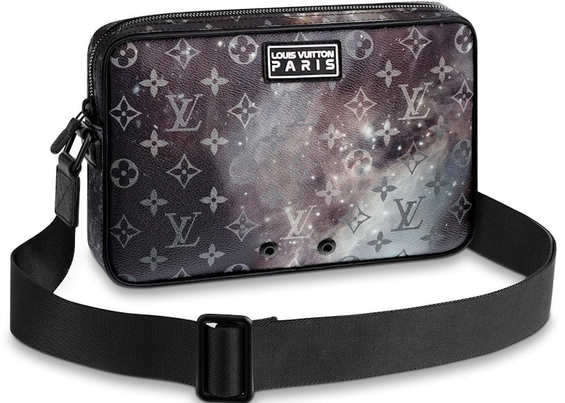 Louis Vuitton Alpha Messenger Monogram Galaxy Black Multicolor in