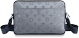 Louis Vuitton Messenger Alpha Monogram Satellite Silver in