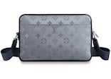 Louis Vuitton Gray Monogram Satellite Alpha Messenger Black Grey Cloth  ref.958249 - Joli Closet