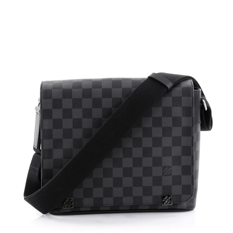 Louis Vuitton Messenger District Damier Graphite NM Black TW