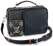 LOUIS VUITTON Multipocket Backpack Nylon Leather Black M21426 90193115