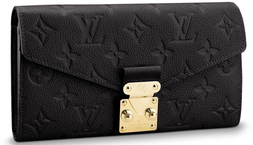 Louis Vuitton Scarlet Monogram Empreinte Leather Metis Wallet