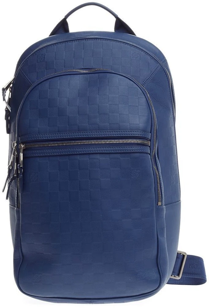 Louis Vuitton Blue Campus Damier Infini Bumbag (LEZX) 144010001328 – Max  Pawn