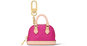 Louis Vuitton Micro Alma Vernis Key Holder Pink