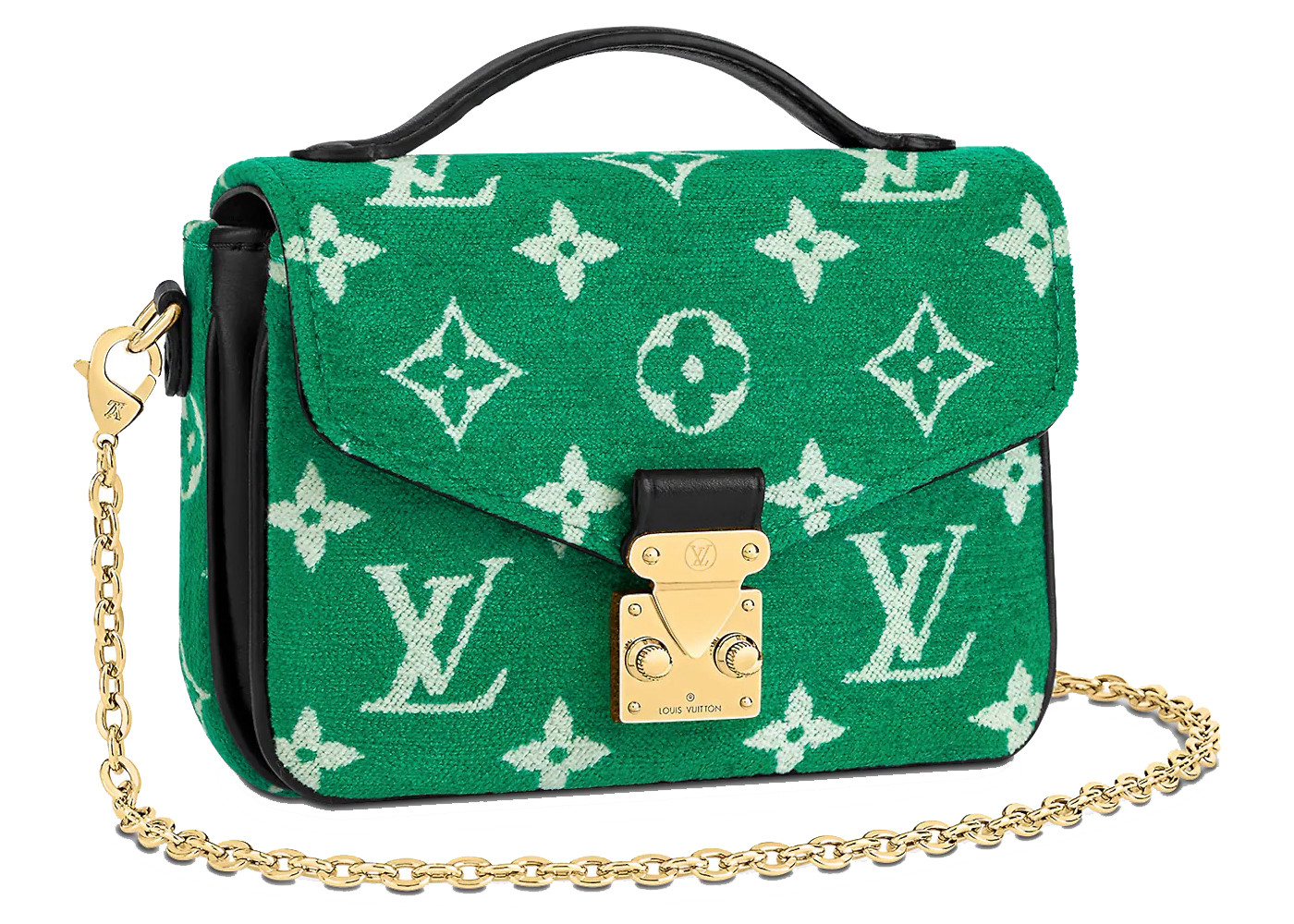 Louis Vuitton LV New wave chain bag new green Leather ref330205  Joli  Closet