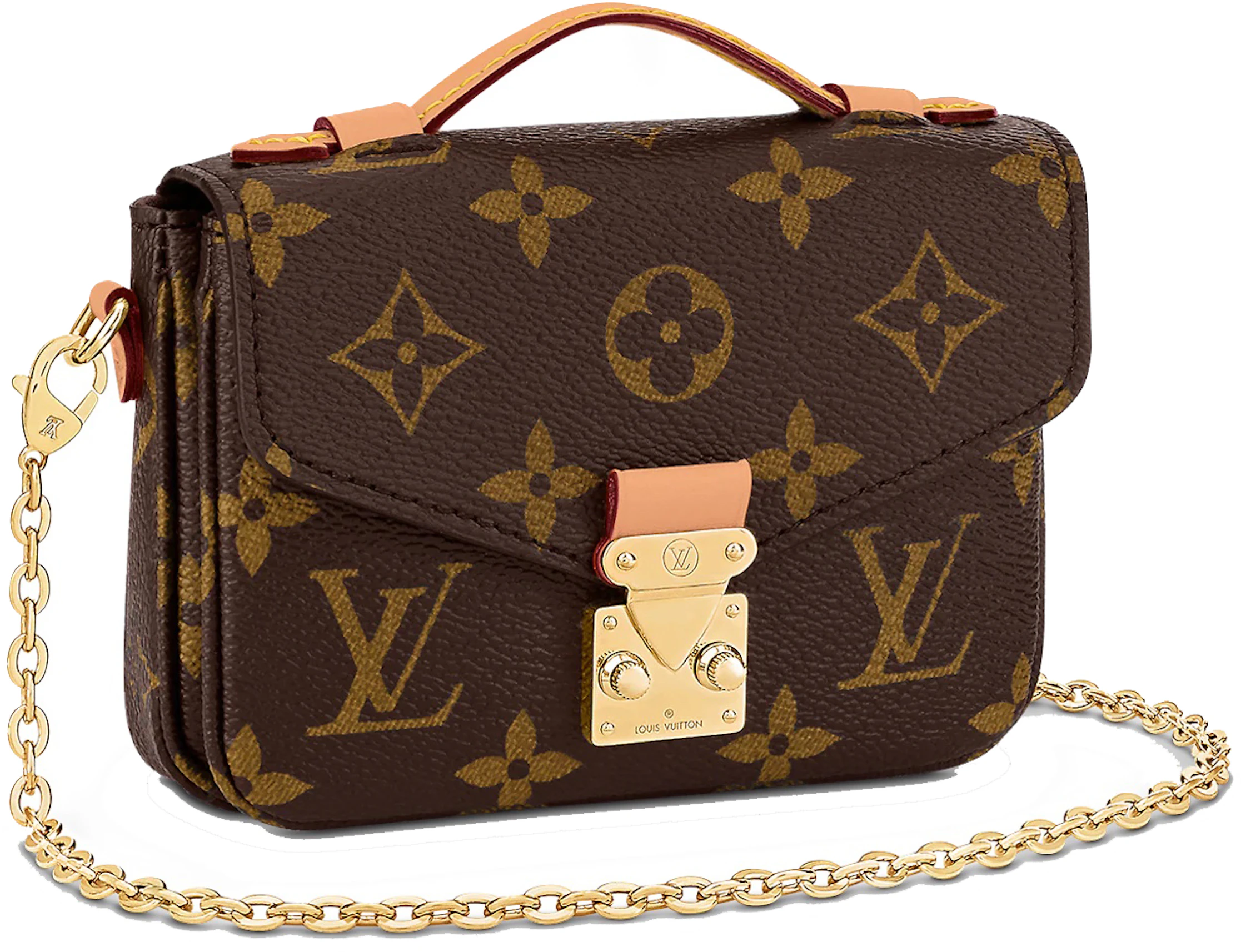 Vuitton Micro Métis Monogram Canvas Brown in Coated Canvas/Cowhide Leather with Gold-tone GB