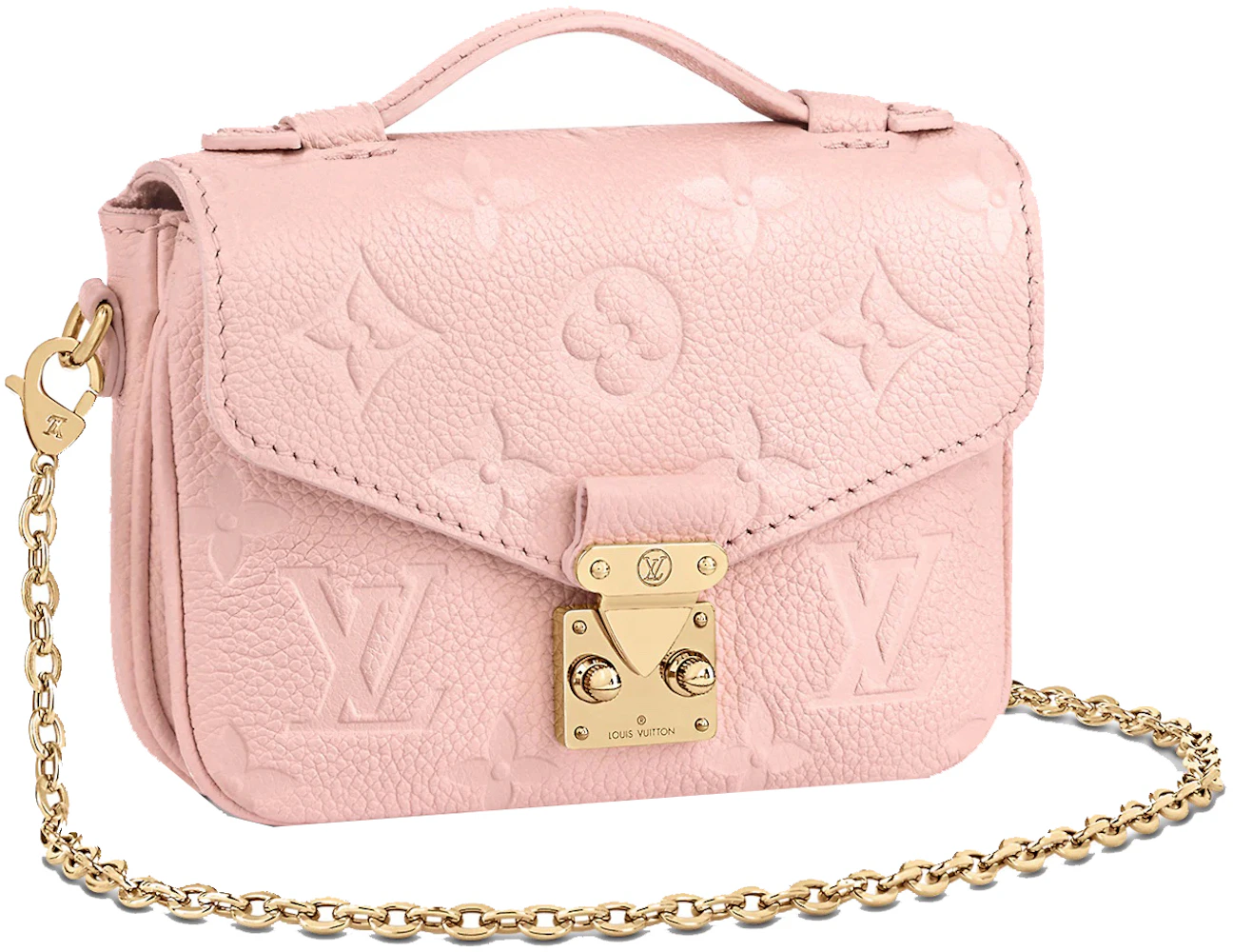 Louis Vuitton Micro Metis Monogram Empreinte Pink For Women, Women's  Handbags, Shoulder And C in 2023