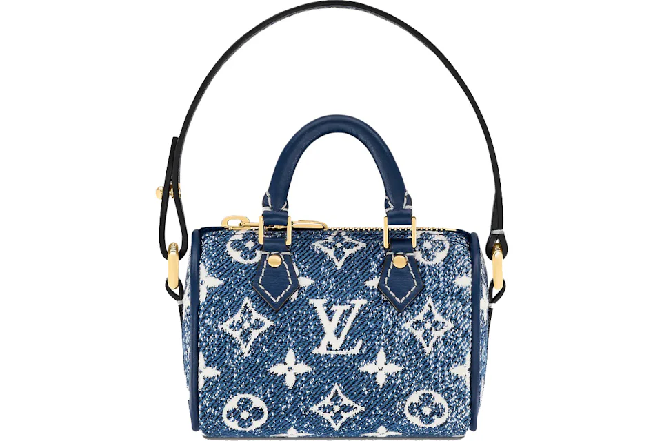 Louis vuitton denim speedy Clearance