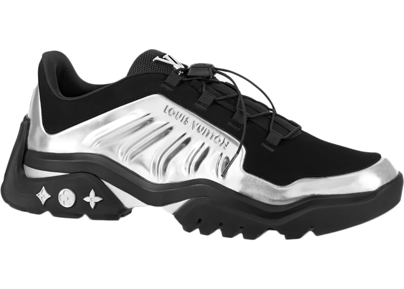 Louis Vuitton Millenium Silver Black Herren 1A99U3 DE