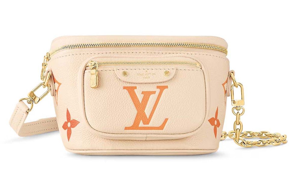 Louis Vuitton Mini Bumbag Gradient Neutral in Monogram Empreinte Embossed  Supple Grained Cowhide Leather with Gold-tone - US