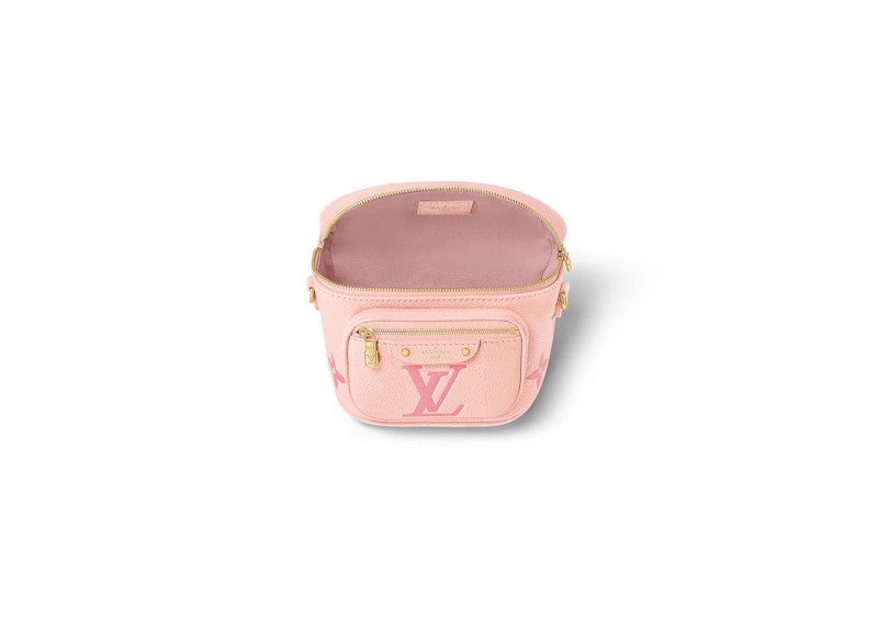 Louis Vuitton Mini Bumbag Gradient Pink in Monogram Empreinte Embossed