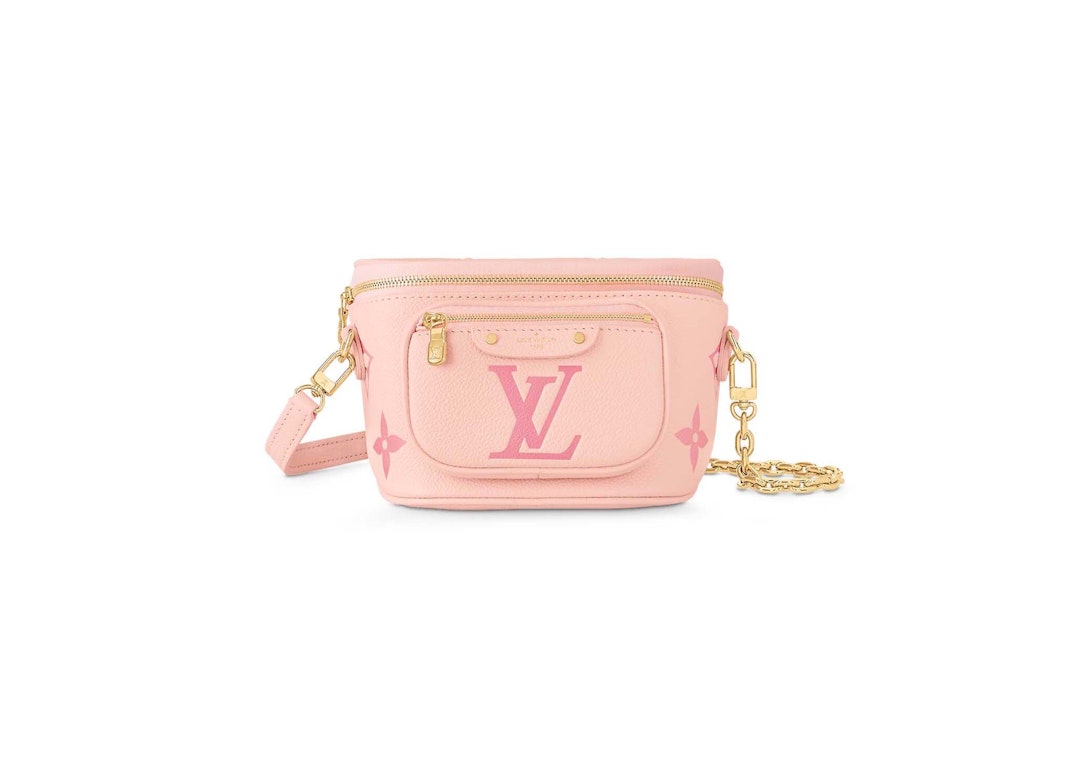 Pre-owned Louis Vuitton Mini Bumbag Gradient Pink