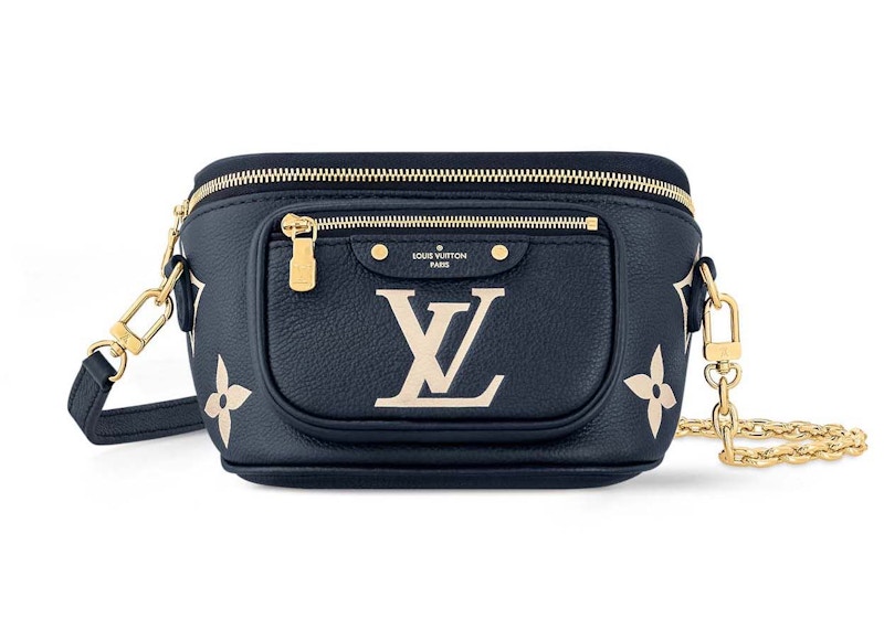 【ルイヴィトン・Louis Vuitton 】Mini Bumbag M85636 Mini Bumbag Bicolor Monogram Empreinte Leather - Wallets and