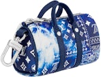 Louis Vuitton Keepall 50B Monogram Bandana Bleached Blue in Cowhide Leather  with Silver-tone - US