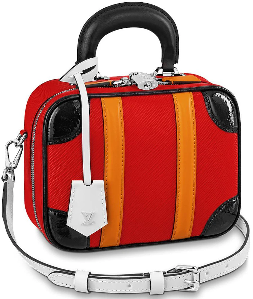 Louis Vuitton Mini Luggage Epi BB White in Epi Leather with SIlver-tone - US