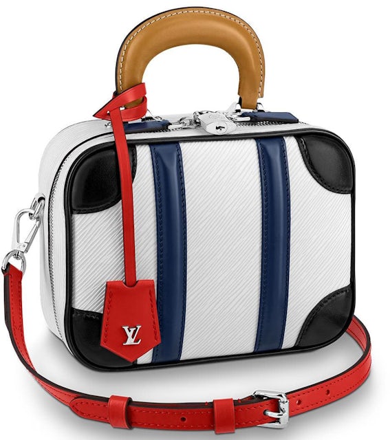 Louis Vuitton Mini Luggage Epi BB White in Epi Leather with SIlver-tone - US