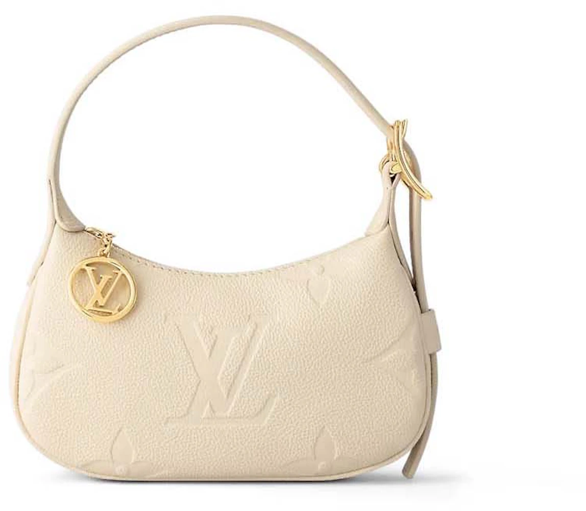 Louis Vuitton Mini Moon Cream in Monogram Empreinte Embossed Supple Grained  Cowhide Leather with Gold-tone - US