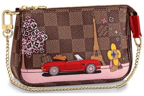 Louis Vuitton Mini Pochette Accessoires Damier Ebene Vivienne