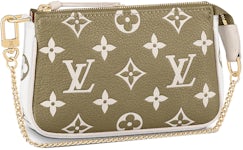 Exclusive Item ! Louis Vuitton M44813 Monogram Multi Pochette Accessories - Khaki Strap - The Attic Place