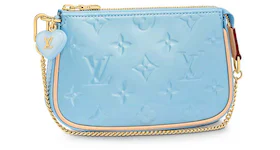Louis Vuitton Mini Pochette Accessories Lillipop Blue