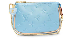 Louis Vuitton Mini Pochette Accessories Lillipop Blue