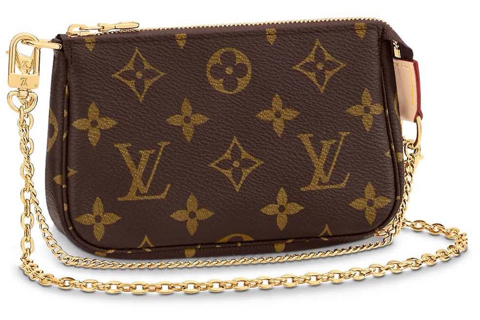 lv bag with chain