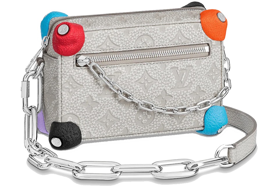 Louis Vuitton Mini Soft Trunk Chalk in Cowhide Leather with Silver-tone - US