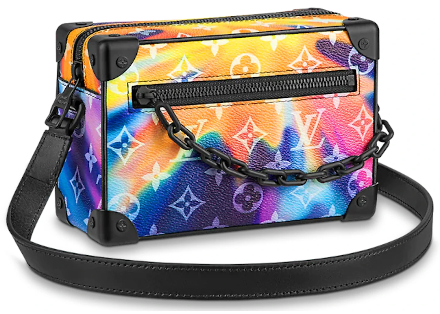 Louis Vuitton Mini Soft Trunk Sunset Monogram Multicolor in Coated Canvas  with Black-tone - US