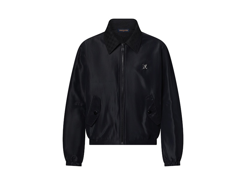 Pre-owned Louis Vuitton Men's Monogram Chic Reversible Blouson In Black