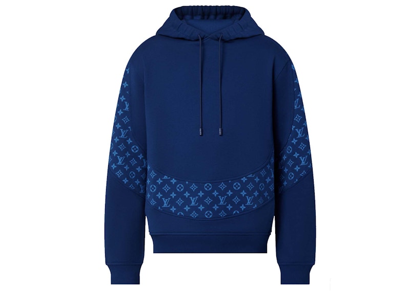 Louis Vuitton Monogram Circle Cut Hoodie Ocean