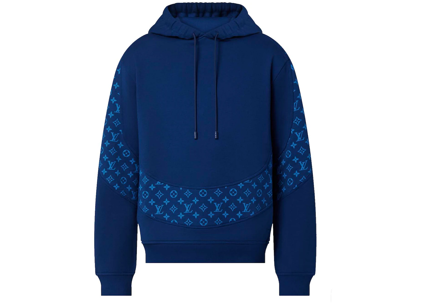 lv hoodie blue