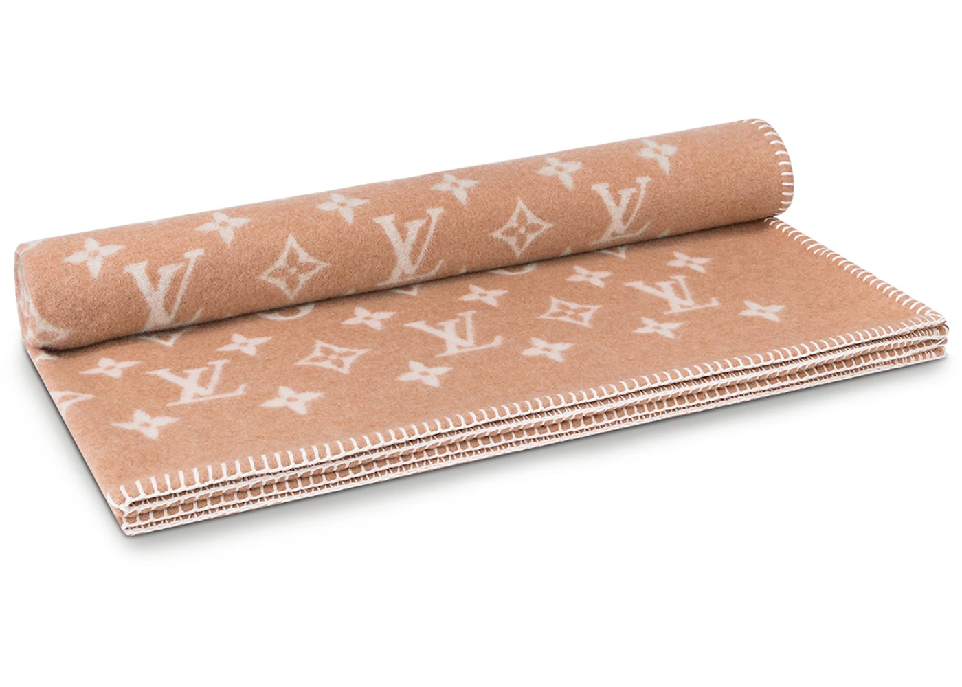 Louis Vuitton Monogram Classic Blanket Beige - SS22 - US