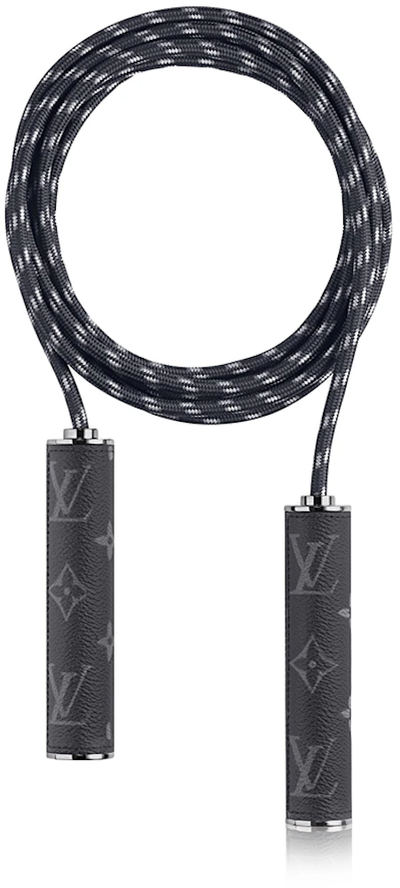 Louis Vuitton Vintage Black LV Rope NS Key Chain