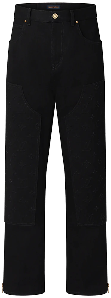 Louis Vuitton - Monogram Workwear Denim Carpenter Pants