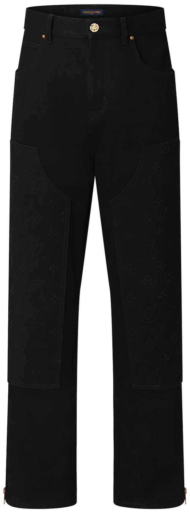 Louis Vuitton® - Monogram Flower Denim Pants