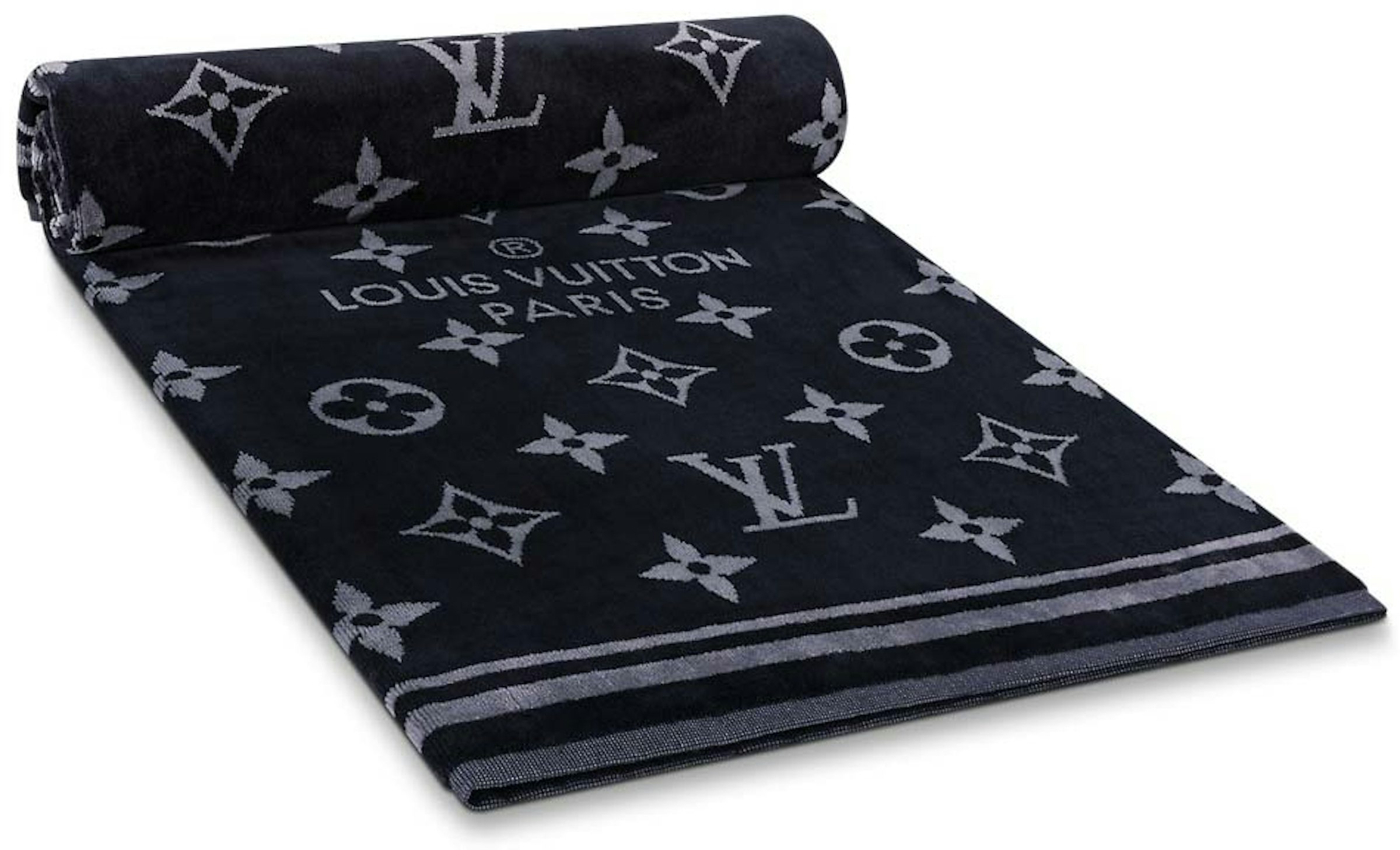 Louis Vuitton MONOGRAM Monogram Eclipse Beach Towel (M73417, M73417)