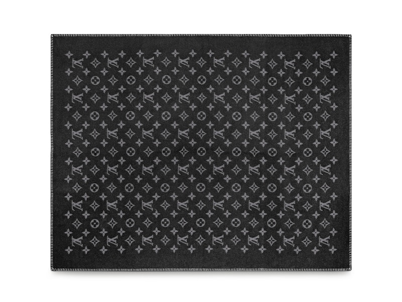 Louis Vuitton Monogram Eclipse Blanket Black/Gray SS22 US