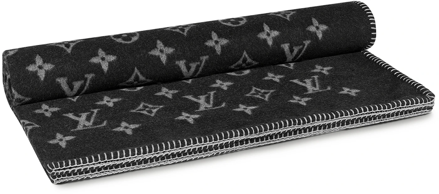 Louis Vuitton Monogram Eclipse Blanket Black/Gray - SS22 - GB