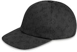 Louis Vuitton Monogram Essential Cap Black Cotton. Size 60
