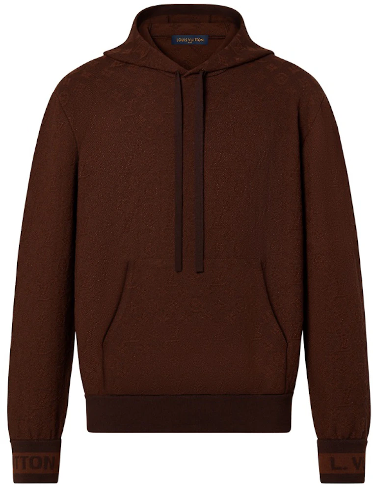 Independent Trading Co Alpha Phi Louis Vuitton Hoodie Brown Size