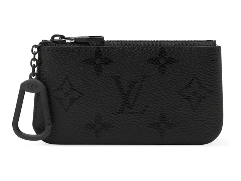 Louis Vuitton Monogram Midnight Key Pouch Black