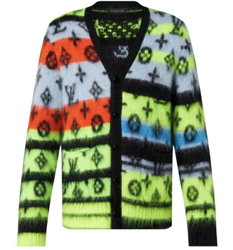 Louis Vuitton Monogram Mohair Cardigan Multicolor Men's SS22 US